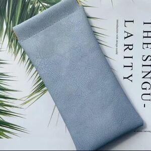Light Blue Glasses Case